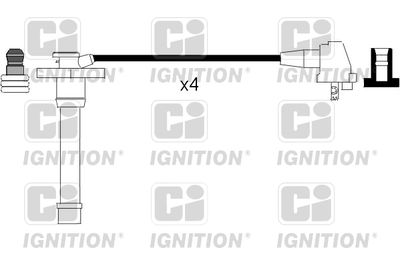 Комплект проводов зажигания QUINTON HAZELL XC622 для TOYOTA CAMRY