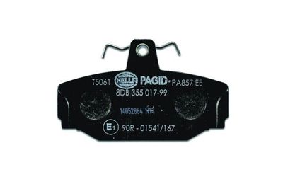 Brake Pad Set, disc brake 8DB 355 017-991