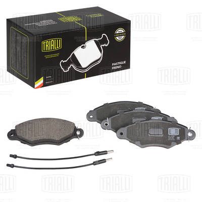Комплект тормозных колодок, дисковый тормоз TRIALLI PF 4159 для NISSAN KUBISTAR
