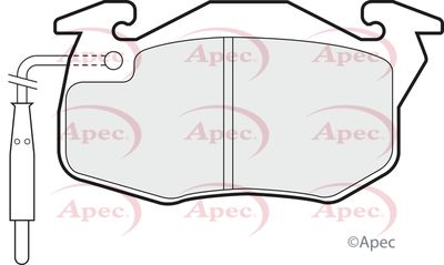 Brake Pad Set APEC PAD713