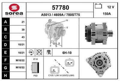 GENERATOR EAI 57780