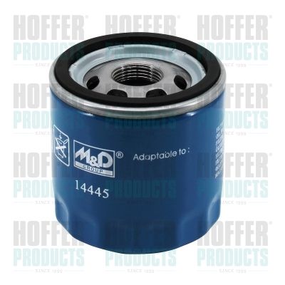 Масляный фильтр HOFFER 14445 для CADILLAC ATS