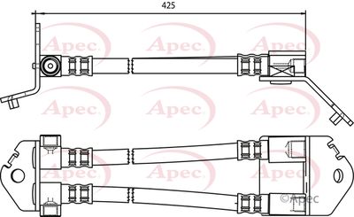 Brake Hose APEC HOS3555