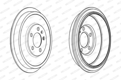 TAMBUR FRANA FERODO FDR329250 3