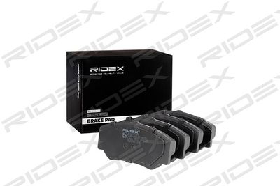 Комплект тормозных колодок, дисковый тормоз RIDEX 402B0934 для FORD P100