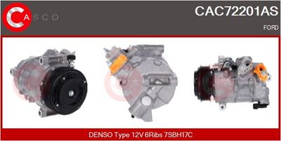COMPRESOR CLIMATIZARE CASCO CAC72201AS