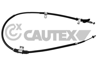 Тросик, cтояночный тормоз CAUTEX 761558 для HYUNDAI LANTRA