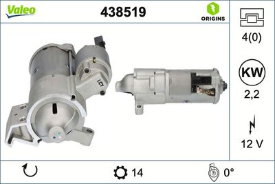 STARTER VALEO 438519