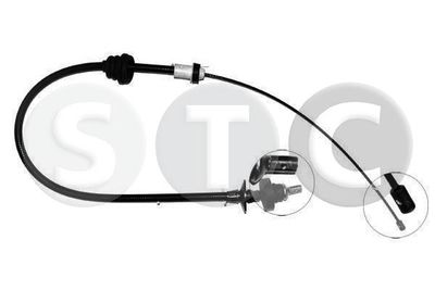 Cięgło, sterowanie sprzęgłem STC T480301