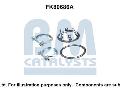 Montážní sada, katalyzátor BM CATALYSTS FK80686