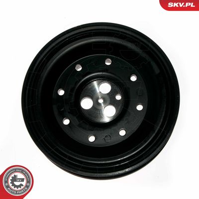 Belt pulley, crankshaft