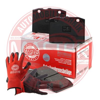 Zestaw klocków hamulcowych, hamulce tarczowe MASTER-SPORT GERMANY 13046029662N-SET-MSP