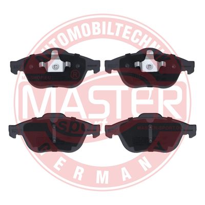 Zestaw klocków hamulcowych, hamulce tarczowe MASTER-SPORT GERMANY 13046071582N-SET-MS