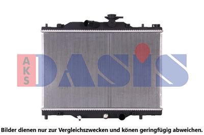 Радиатор, охлаждение двигателя AKS DASIS 110094N для MAZDA CX-3