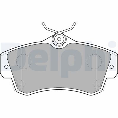 Brake Pad Set, disc brake LP1522