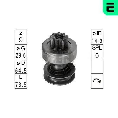 CUPLAJ UNISENS DEMAROR ERA ZN0001