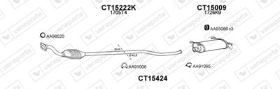 ABGASANLAGE VENEPORTE 150167