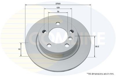 спирачен диск COMLINE ADC1774