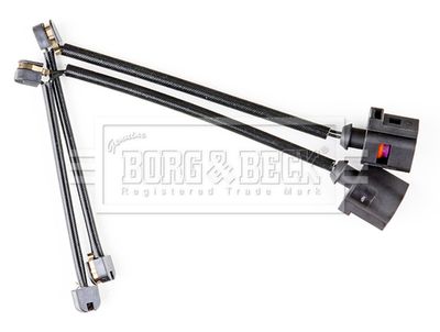 Styk ostrzegawczy, zużycie okładzin hamulcowych BORG & BECK BWL3078