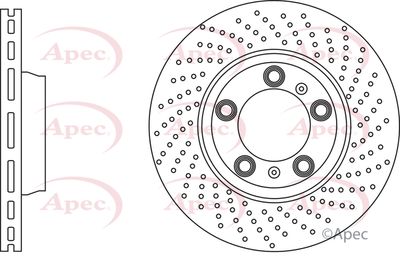 Brake Disc APEC DSK3113