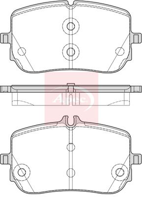 APEC Brake Pad Set, disc brake PAD2414