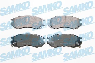 Комплект тормозных колодок, дисковый тормоз SAMKO 5SP548 для NISSAN AVENIR