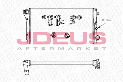 KüHLER MOTORKüHLUNG JDEUS M0111310