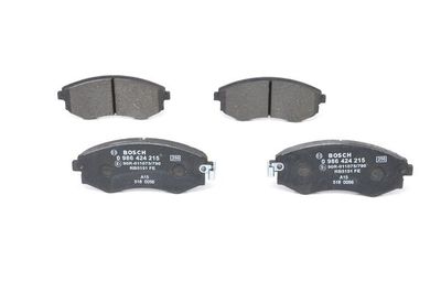 Комплект тормозных колодок, дисковый тормоз BOSCH 0 986 424 215 для HYUNDAI LANTRA