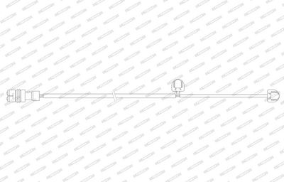 WARNKONTAKT BREMSBELAGVERSCHLEIß FERODO FWI385 1