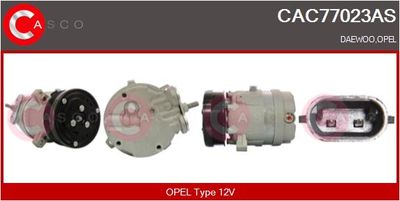 CASCO Compressor, airconditioning Brand New HQ (CAC77023AS)