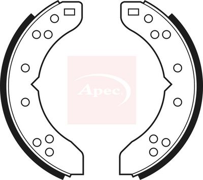 APEC Brake Shoe Set SHU250