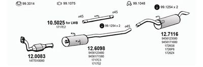 Układ wydechowy ASSO ART2796