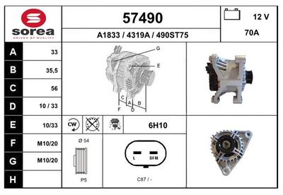 GENERATOR / ALTERNATOR