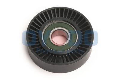 Įtempiklio skriemulys, V formos rumbuotas diržas