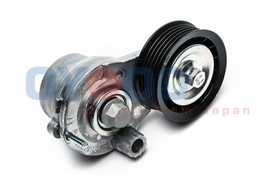 Įtempiklio svirtis, V formos rumbuotas diržas