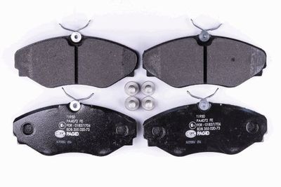 Комплект тормозных колодок, дисковый тормоз HELLA 8DB 355 020-731 для RENAULT AVANTIME