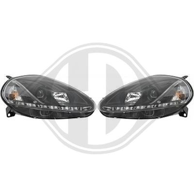 DIEDERICHS 3456985 Основная фара  для FIAT GRANDE PUNTO (Фиат Гранде пунто)