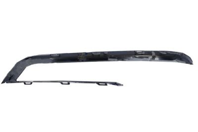 Grillestrip vooraan Voor Rechts (plastic, chroom, LUXURY) past: BMW 5 GRAN TURISMO F07 06.13-11.17