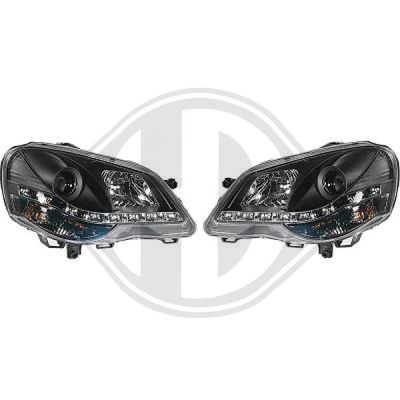 DIEDERICHS 2205885 Основная фара  для VW POLO (9N_) 1.2