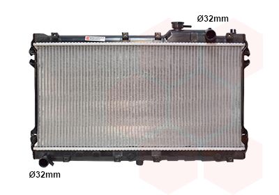 Радиатор, охлаждение двигателя VAN WEZEL 27002087 для MAZDA MX-5