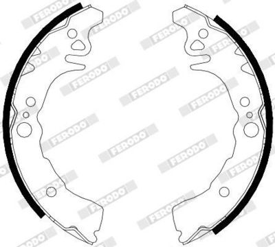 SET SABOTI FRANA FERODO FSB4118 1