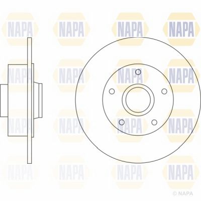 Brake Disc NAPA NBD5203