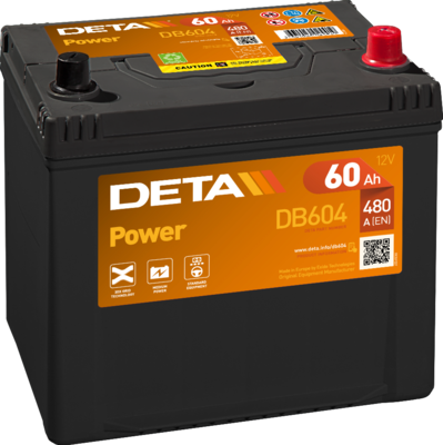 DETA DB604 Аккумулятор  для MAZDA 6 (Мазда 6)