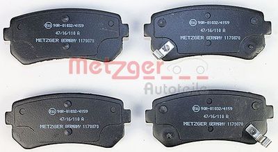 SET PLACUTE FRANA FRANA DISC METZGER 1170070 1