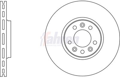 Fahren Brake Disc FBD6149