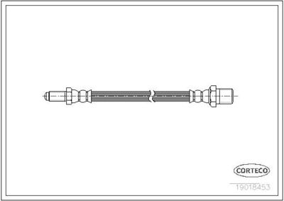 BREMSSCHLAUCH CORTECO 19018543