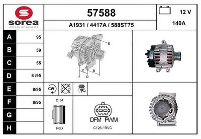 GENERATOR EAI 57588