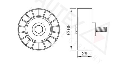 ROLA GHIDARE/CONDUCERE CUREA TRANSMISIE AUTEX 651351 1