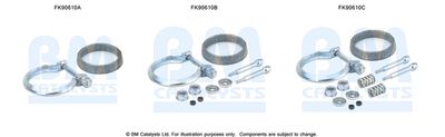 Zestaw montażowy, katalizator BM CATALYSTS FK90610