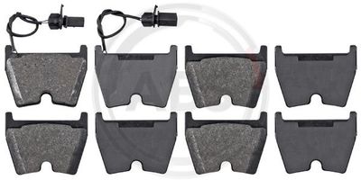 Zestaw klocków hamulcowych, hamulce tarczowe A.B.S. 37367